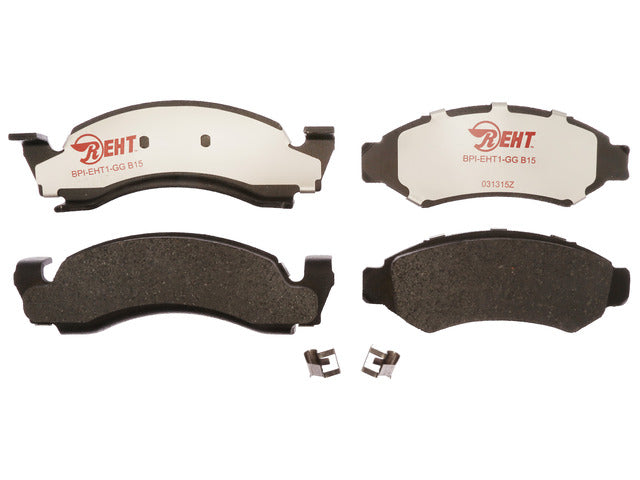 Raybestos Brakes Disc Brake Pad Set P/N:EHT375H Fits: Ford Bronco 93-87, Ford E-150 Econoline 93-87, Ford E-150 Econoline Club Wagon 93-87, Ford F-150 93-87 - Image 1