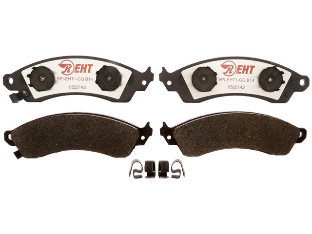 Raybestos Brakes Disc Brake Pad Set P/N:EHT412H Fits: Aston Martin Db7 98-97, Chevrolet Camaro 92-88, Chevrolet Corvette 96-88, Ford Mustang 01-94, Ford Mustang 04-03, Pontiac Firebird 92-88, Shelby Series 1 00-99 - Image 1