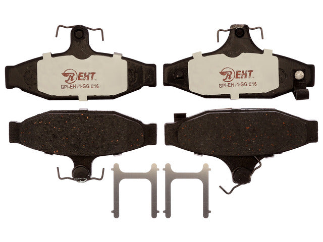 Raybestos Brakes Disc Brake Pad Set P/N:EHT413H Fits: Chevrolet Camaro 97-88, Chevrolet Corvette 96-88, Pontiac Firebird 97-88, Shelby Series 1 00-99 - Image 1