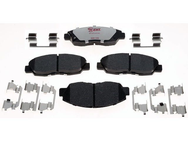Raybestos Brakes Disc Brake Pad Set P/N:EHT465AH Fits: Acura El 05-97, Honda Accord 02-98, Honda Civic 11-96, Honda Insight 14-10 - Image 1