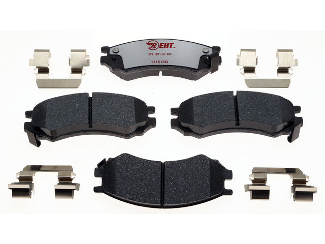 Raybestos Brakes Disc Brake Pad Set P/N:EHT507H Fits: Saturn Sc 92-91, Saturn Sc1 02-93, Saturn Sc2 02-93, Saturn Sl 02-91, Saturn Sl1 02-91, Saturn Sl2 02-91, Saturn Sw1 99-93, Saturn Sw2 01-93 - Image 1