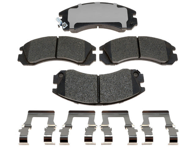 Raybestos Brakes Disc Brake Pad Set P/N:EHT530H Fits: Dodge Stealth, Eagle Talon, Mitsubishi 3000gt, Mitsubishi Diamante, Mitsubishi Eclipse, Mitsubishi Galant, Mitsubishi Montero, Mitsubishi Montero Sport, Plymouth Laser - Image 1