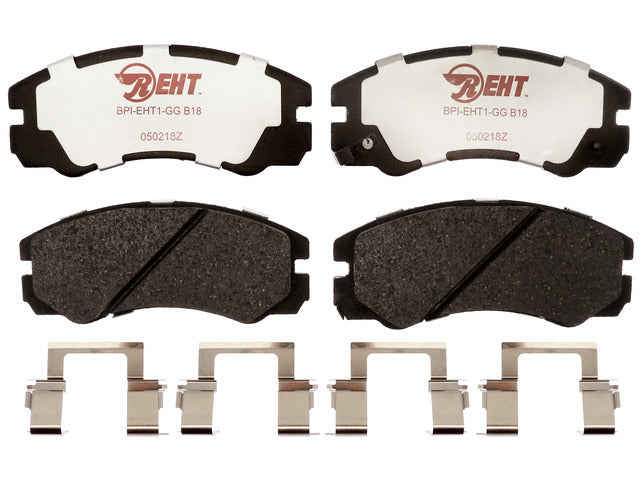 Raybestos Brakes Disc Brake Pad Set P/N:EHT579H Fits: Acura Slx 99-96, Honda Passport 01-94, Isuzu Amigo 00-98, Isuzu Amigo 94-93, Isuzu Axiom 2002, Isuzu Rodeo 01-93, Isuzu Rodeo Sport 02-01, Isuzu Trooper 02-92, Isuzu Vehicross 01-99 - Image 1
