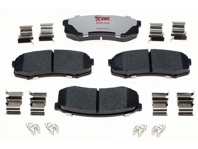 Raybestos Brakes Disc Brake Pad Set P/N:EHT606H Fits: Lexus Gx460 23-10, Lexus Gx470 09-03, Lexus Lx450 97-96, Toyota 4runner 24-03, Toyota Fj Cruiser 14-07, Toyota Land Cruiser 97-93, Toyota Sequoia 07-01 - Image 1