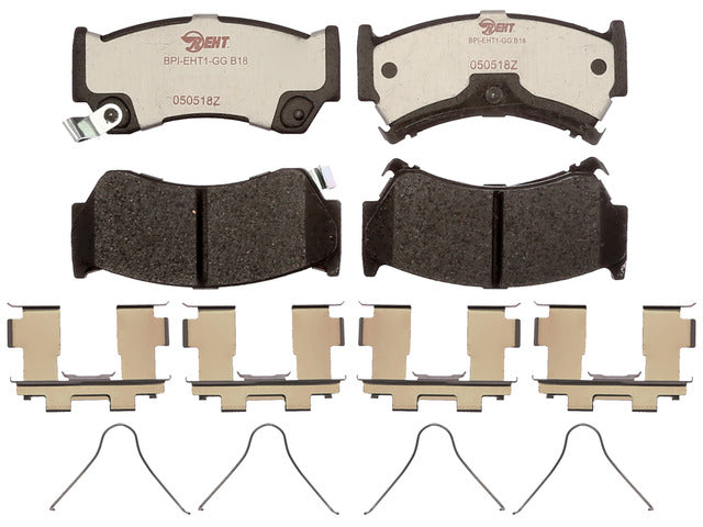Raybestos Brakes Disc Brake Pad Set P/N:EHT668H Fits: Nissan 200sx 98-95, Nissan Sentra 99-95 - Image 1