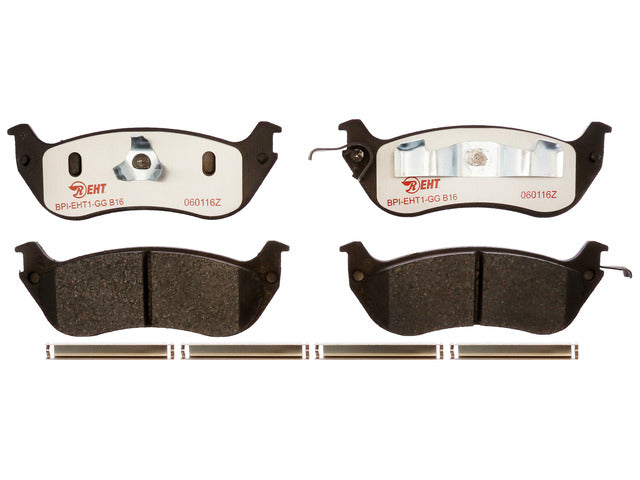 Raybestos Brakes Disc Brake Pad Set P/N:EHT674AH Fits: Ford Crown Victoria 02-96, Lincoln Town Car 02-96, Mercury Grand Marquis 02-96 - Image 1