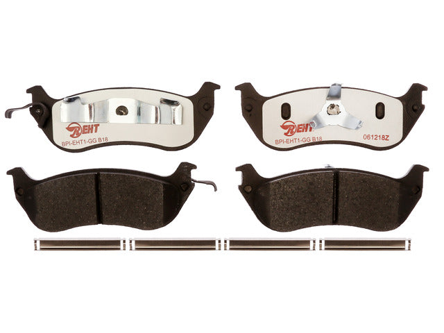 Raybestos Brakes Disc Brake Pad Set P/N:EHT674H Fits: Ford Crown Victoria 02-96, Lincoln Town Car 00-96, Mercury Grand Marquis 02-96 - Image 1
