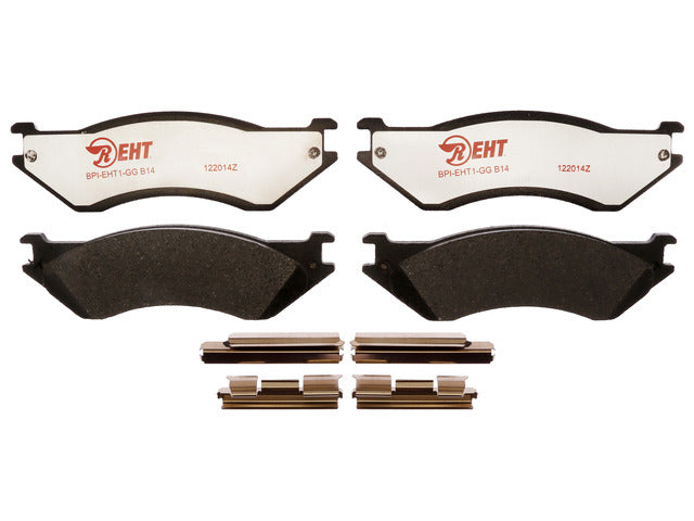 Raybestos Brakes Disc Brake Pad Set P/N:EHT758H Fits: Dodge B1500 1998, Dodge Ram 1500 2000, Dodge Ram 1500 Van 02-99 - Image 1