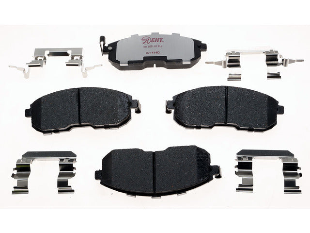 Raybestos Brakes Disc Brake Pad Set P/N:EHT815AH Fits: Infiniti I35 04-02, Nissan Altima 06-02, Nissan Cube 14-11, Nissan Maxima 03-02, Nissan Sentra 19-11, Nissan Versa 12-07, Suzuki Sx4 13-07 - Image 1