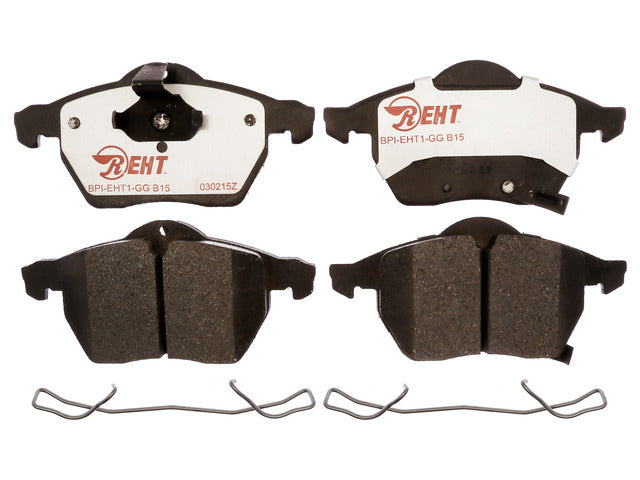 Raybestos Brakes Disc Brake Pad Set P/N:EHT819H Fits: Saab 9-5 05-00, Saturn L100 02-01, Saturn L200 03-01, Saturn L300 05-01, Saturn Ls 2000, Saturn Ls1 2000, Saturn Ls2 2000, Saturn Lw1 2000, Saturn Lw2 2000, Saturn Lw200 03-01, Saturn Lw300 03-01 - Image 1