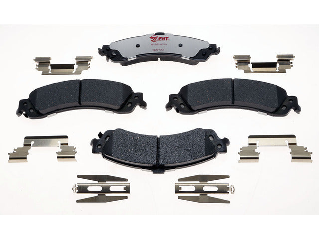 Raybestos Brakes Disc Brake Pad Set P/N:EHT834H Fits: Cadillac Escalade, Cadillac Escalade Esv, Cadillac Escalade Ext, Chevrolet Avalanche 1500, Chevrolet Silverado 1500, Chevrolet Suburban 1500, Chevrolet Tahoe, GMC Sierra 1500, GMC Yukon - Image 1