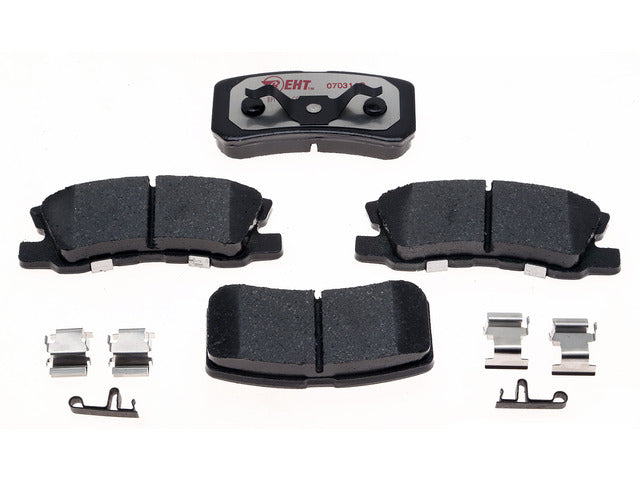 Raybestos Brakes Disc Brake Pad Set P/N:EHT868H Fits: Chrysler 200, Chrysler Sebring, Dodge Avenger, Dodge Caliber, Jeep Compass, Jeep Patriot, Mitsubishi Endeavor, Mitsubishi Lancer - Image 1