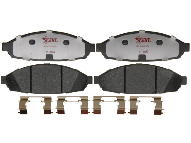 Raybestos Brakes Disc Brake Pad Set P/N:EHT931H Fits: Ford Crown Victoria 11-03, Lincoln Town Car 11-03, Mercury Grand Marquis 11-03, Mercury Marauder 04-03 - Image 1