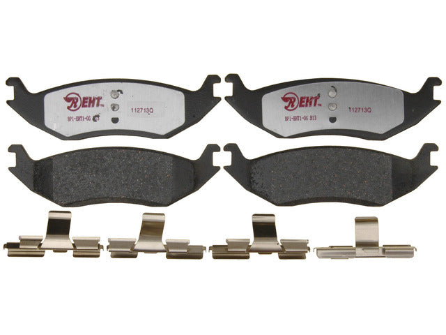 Raybestos Brakes Disc Brake Pad Set P/N:EHT967H Fits: Chrysler Aspen 09-07, Dodge Durango 09-05, Dodge Durango 2003, Dodge Ram 1500 10-05, Dodge Ram 1500 Van 2003, Ram 1500 18-11, Ram 1500 Classic 23-19 - Image 1