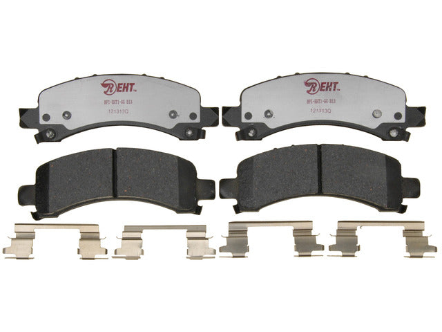 Raybestos Brakes Disc Brake Pad Set P/N:EHT974AH Fits: Cadillac Escalade, Chevrolet Avalanche 1500, Chevrolet Express 1500, Chevrolet Suburban 1500, Chevrolet Tahoe, GMC Savana 1500, GMC Yukon, GMC Yukon Xl 1500 - Image 1