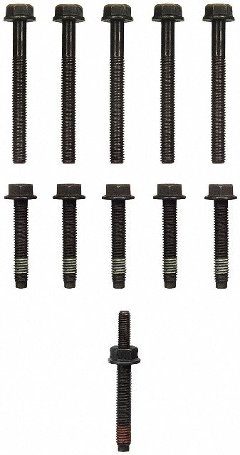 FEL-PRO Engine Cylinder Head Bolt Set P/N:ES 72155 Fits: Ford Bronco, Ford E-150 Econoline, Ford E-150 Econoline Club Wagon, Ford Explorer, Ford F-150, Ford F-250, Ford Mustang, Ford Thunderbird, Laforza Laforza, Lincoln Mark Vii - Image 1
