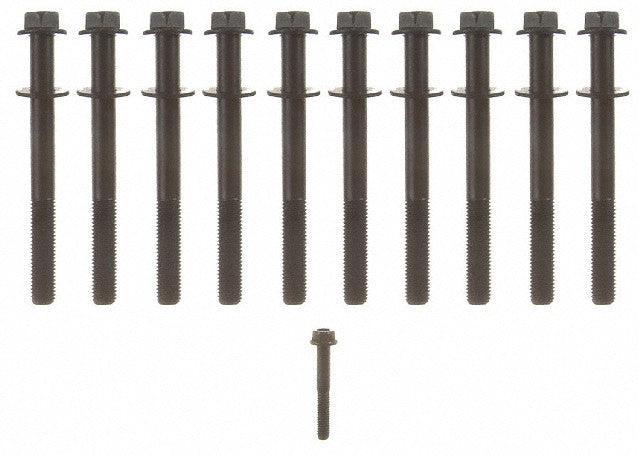 FEL-PRO Engine Cylinder Head Bolt Set P/N:ES 72206 Fits: Chevrolet Tracker 04-99, Suzuki Aerio 07-02, Suzuki Esteem 02-99, Suzuki Grand Vitara 08-99, Suzuki Sidekick 98-96, Suzuki Sx4 09-07, Suzuki Vitara 04-99, Suzuki Xl-7 06-02 - Image 1