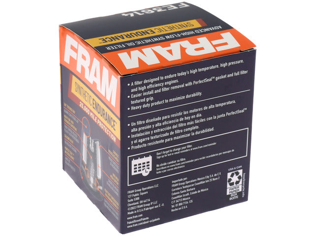 FRAM Engine Oil Filter,Transmission Oil Filter P/N:FE3614 Fits: Alfa Romeo 164, Asuna Gt, Asuna Se, Chevrolet Metro, Chevrolet Sprint, Chevrolet Tracker, Chrysler Cirrus, Chrysler Daytona - Image 1