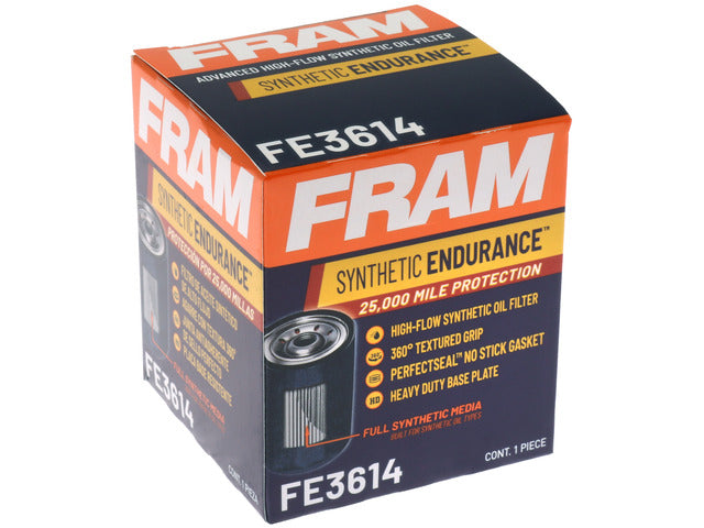 FRAM Engine Oil Filter,Transmission Oil Filter P/N:FE3614 Fits: Alfa Romeo 164, Asuna Gt, Asuna Se, Chevrolet Metro, Chevrolet Sprint, Chevrolet Tracker, Chrysler Cirrus, Chrysler Daytona - Image 3
