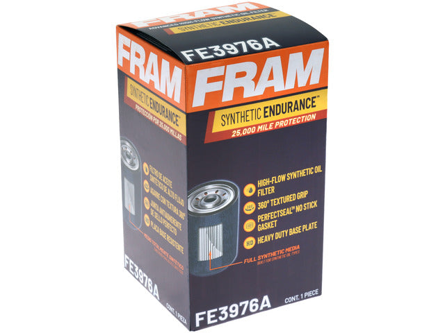 FRAM Engine Oil Filter P/N:FE3976A Fits: Chevrolet Express 3500, Dodge D250, Dodge D350, Dodge Ram 2500, Dodge Ram 3500, Dodge Ram 4500, Dodge Ram 5500, Dodge W250, Dodge W350, Ford B-600 - Image 3