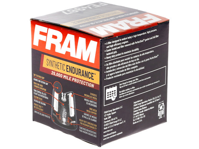 FRAM Engine Oil Filter P/N:FE4967 Fits: Chevrolet Prizm, Daihatsu Charade, Daihatsu Rocky, Geo Prizm, Lexus Es250, Lexus Es300h, Lexus Hs250h, Lexus Nx250, Lexus Nx350, Lexus Nx350h - Image 1