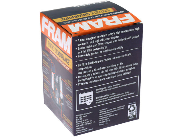 FRAM Engine Oil Filter P/N:FE9100 Fits: Chevrolet C4500 Kodiak, Chevrolet C5500 Kodiak, Chevrolet Express 2500, Chevrolet Express 3500, Chevrolet Express 4500, Chevrolet Silverado 2500 Hd, Chevrolet Silverado 2500 Hd Classic, Chevrolet Silverado 3500 - Image 1