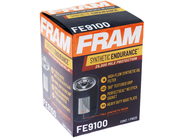 FRAM Engine Oil Filter P/N:FE9100 Fits: Chevrolet C4500 Kodiak, Chevrolet C5500 Kodiak, Chevrolet Express 2500, Chevrolet Express 3500, Chevrolet Express 4500, Chevrolet Silverado 2500 Hd, Chevrolet Silverado 2500 Hd Classic, Chevrolet Silverado 3500 - Image 3