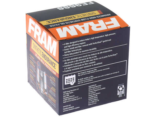 FRAM Engine Oil Filter,Transmission Oil Filter P/N:FE9688 Fits: Acura Cl, Acura El, Acura Integra, Acura Mdx, Acura Rl, Acura Slx, Acura Tl, Acura Vigor, Asuna Sunfire - Image 1