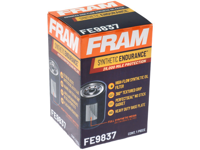 FRAM Engine Oil Filter P/N:FE9837 Fits: Buick Allure, Buick Lacrosse, Buick Lucerne, Buick Rainier, Buick Rendezvous, Buick Terraza, Cadillac Dts, Cadillac Srx, Cadillac Sts, Cadillac Xlr - Image 3