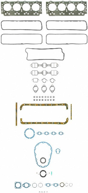 FEL-PRO Engine Complete Overhaul Gasket Set P/N:FS 7669 S-2 Fits: Excalibur Phaeton, Packard Clipper, Packard Hawk, Packard Packard, Studebaker 3e12, Studebaker 3e12d, Studebaker 3e13, Studebaker 3e7, Studebaker 3e7d, Studebaker 4e12 - Image 1