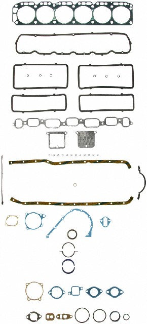 FEL-PRO Engine Complete Overhaul Gasket Set P/N:FS 8006 PT-4 Fits: Buick Apollo, Buick Skylark, Buick Special, Checker A11, Checker A11e, Checker Deluxe, Checker Marathon, Checker Taxicab, Chevrolet Bel Air, Chevrolet Biscayne - Image 1