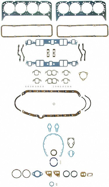 FEL-PRO Engine Complete Overhaul Gasket Set P/N:FS 8364 PT-3 Fits: Avanti Ii, Chevrolet Bel Air, Chevrolet Biscayne, Chevrolet Brookwood, Chevrolet C10, Chevrolet C20, Chevrolet C20 Suburban, Chevrolet C30, Chevrolet Caprice - Image 1
