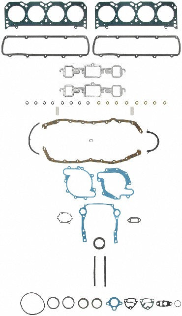 FEL-PRO Engine Complete Overhaul Gasket Set P/N:FS 8653 PT-1 Fits: Buick Electra, Buick Estate Wagon, Buick Lesabre, Buick Riviera, Oldsmobile 98, Oldsmobile Custom Cruiser, Oldsmobile Cutlass Calais, Oldsmobile Cutlass Cruiser, Oldsmobile Cutlass Supreme - Image 1