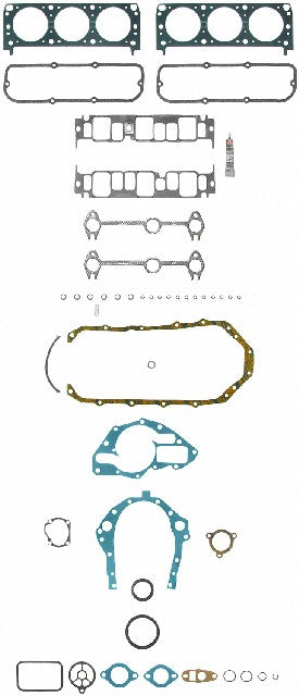 FEL-PRO Engine Complete Overhaul Gasket Set P/N:FS 8699 PT-3 Fits: Buick Century, Buick Skylark, Chevrolet Celebrity, Chevrolet Citation Ii, Chevrolet S10, Chevrolet S10 Blazer, GMC S15, GMC S15 Jimmy, Jeep Comanche, Jeep Wagoneer - Image 1