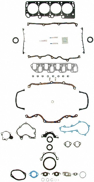 FEL-PRO Engine Complete Overhaul Gasket Set P/N:FS 8763 PT-2 Fits: Chrysler E Class, Chrysler Laser, Chrysler Lebaron, Chrysler New Yorker, Chrysler TOWN &amp; COUNTRY, Dodge 400, Dodge 600, Dodge Aries, Dodge Caravan, Dodge Charger - Image 1