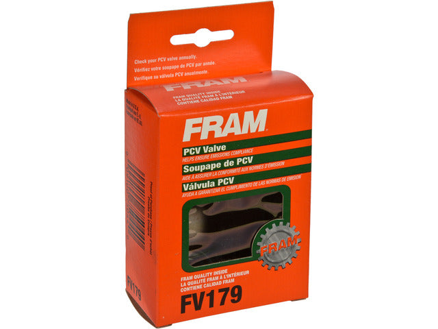 FRAM PCV Valve P/N:FV179 Fits: Buick Apollo, Buick Century, Buick Electra, Buick Lesabre, Buick Regal, Buick Riviera, Buick Skyhawk, Buick Skylark, Cadillac Deville - Image 1