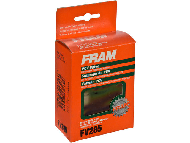 FRAM PCV Valve P/N:FV285 Fits: Acura Integra 87-86, Honda Accord 87-83, Honda Civic 87-83, Honda Prelude 87-83, Honda Wagovan 1984, Honda Wagovan 87-86 - Image 1