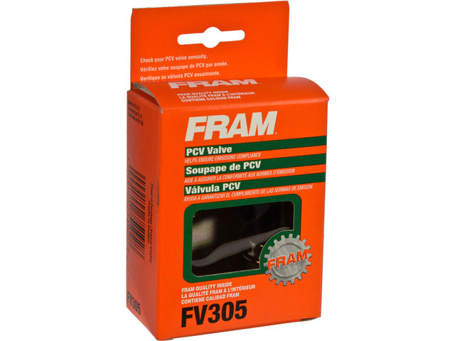 FRAM PCV Valve P/N:FV305 Fits: Ford Tempo 91-88, Mercury Topaz 91-88 - Image 1