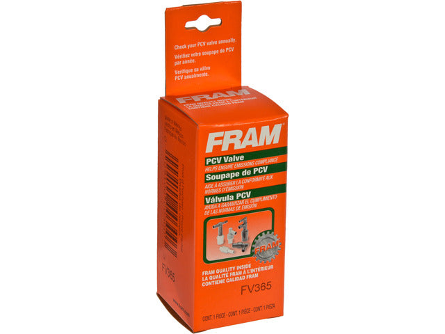 FRAM PCV Valve P/N:FV365 Fits: Acura Cl 03-01, Acura Legend 95-91, Acura Mdx 02-01, Acura Rl 05-96, Acura Tl 05-01, Acura Tl 98-97, Honda Odyssey 04-02, Honda Pilot 04-03 - Image 1