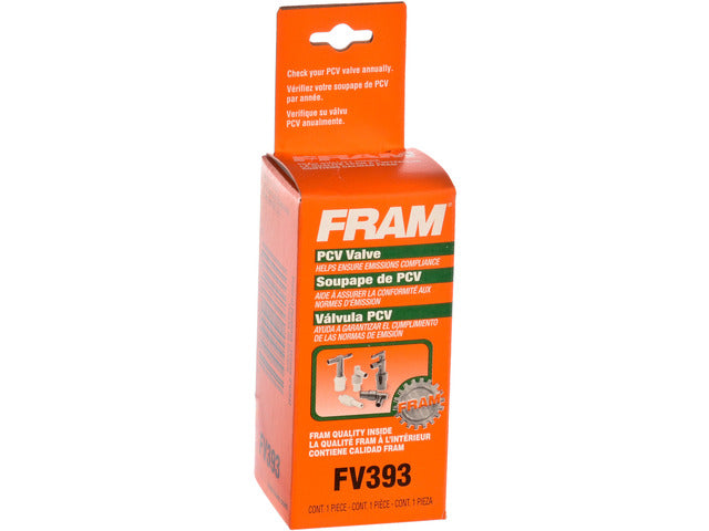 FRAM PCV Valve P/N:FV393 Fits: Ford Escort 98-97, Mercury Tracer 99-97 - Image 1