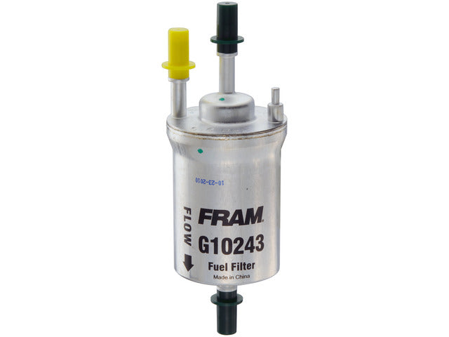 FRAM Fuel Filter P/N:G10243 Fits: Audi A3, Audi A3 Quattro, Audi Tt, Audi Tt Quattro, Volkswagen Beetle, Volkswagen Eos, Volkswagen Golf City, Volkswagen Gti, Volkswagen Jetta, Volkswagen Jetta City, Volkswagen Rabbit - Image 1