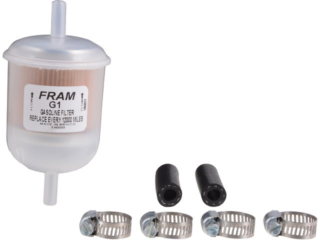 FRAM Fuel Filter P/N:G1 Fits: Audi 100 Series, Audi Fox, Audi Super 90, BMW 3.0cs, BMW 3.0csi, BMW 3.0s, BMW 3.0si, BMW 530i, BMW Bavaria, Chevrolet Bel Air - Image 2