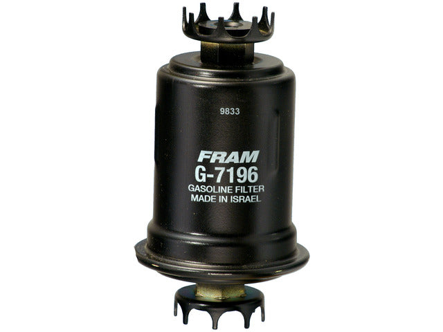 FRAM Fuel Filter,Fuel Filter-Universal P/N:G7196DP Fits: Chevrolet Sprint, Chevrolet Tracker, Chrysler Conquest, Daihatsu Rocky, Dodge Colt, Dodge Raider, Dodge Ram 50, Dodge Stealth, Eagle Summit - Image 1