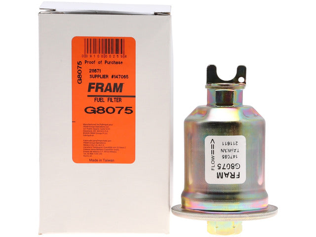 FRAM Fuel Filter P/N:G8075 Fits: Mitsubishi Mirage 02-97, Toyota Rav4 00-96 - Image 4