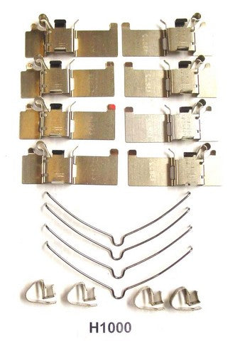 Better Brake Parts Disc Brake Caliper Abutment Service Kit P/N:H1000K Fits: Toyota Avalon 18-12, Toyota Camry 17-12 - Image 1