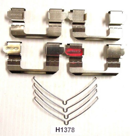 Better Brake Parts Disc Brake Caliper Abutment Service Kit P/N:H1378K Fits: Honda Pilot 15-09 - Image 1