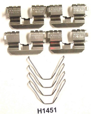Better Brake Parts Disc Brake Caliper Abutment Service Kit P/N:H1451K Fits: Acura Tsx 14-09, Honda Accord 17-08 - Image 1