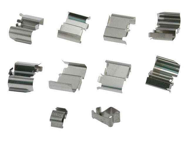 Raybestos Brakes Disc Brake Hardware Kit P/N:H15842A Fits: Dodge 2000 Gtx, Dodge Colt, Eagle Summit, Mitsubishi Cordia, Mitsubishi Eclipse, Mitsubishi Galant, Mitsubishi Mirage, Mitsubishi Tredia, Plymouth Colt, Plymouth Laser, Toyota Celica - Image 1