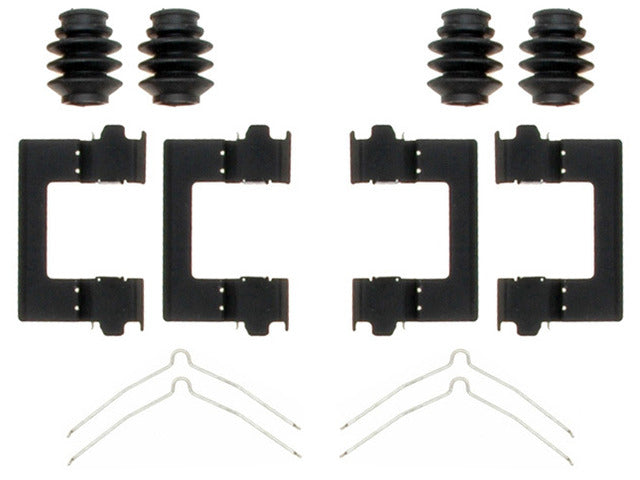 Raybestos Brakes Disc Brake Hardware Kit P/N:H18102A Fits: Infiniti Qx56 13-11, Infiniti Qx80 17-14, Nissan Armada 15-12, Nissan Armada 19-17, Nissan Titan 15-11, Nissan Titan 19-17 - Image 1