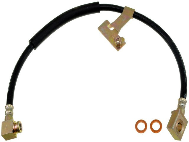 Dorman - First Stop Brake Hydraulic Hose P/N:H380073 Fits: Chrysler Lebaron, Chrysler New Yorker, Chrysler Shadow, Chrysler Spirit, Dodge Caravan, Dodge Daytona, Dodge Dynasty, Dodge Grand Caravan, Dodge Shadow, Dodge Spirit - Image 1